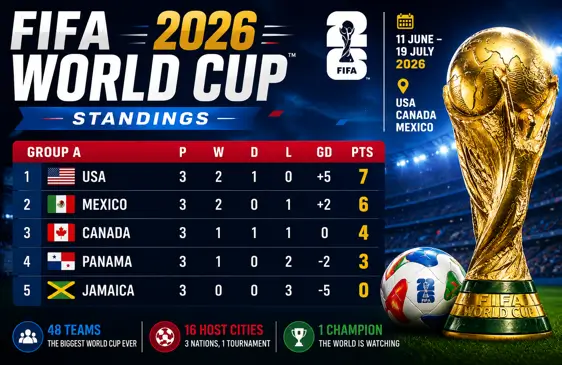 FIFA World Cup 2026 Standings: Updated Tables, Rankings & Qualification Battle