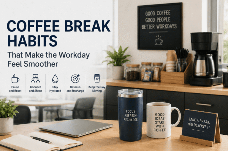 Coffee Break Habits That Make the Workday Feel Smoother