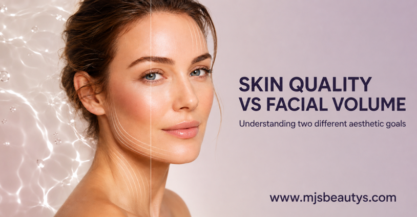 Skin Quality or Facial Volume? Understanding Two Different Aesthetic Goals