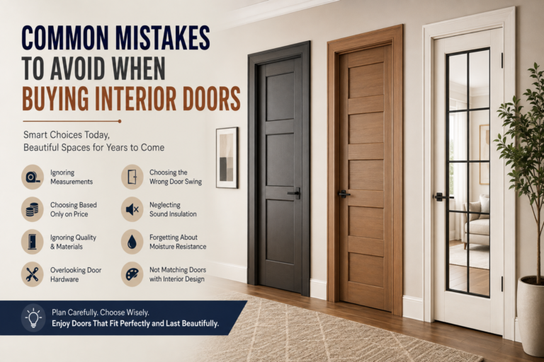 Common Mistakes to Avoid When Buying Interior Doors